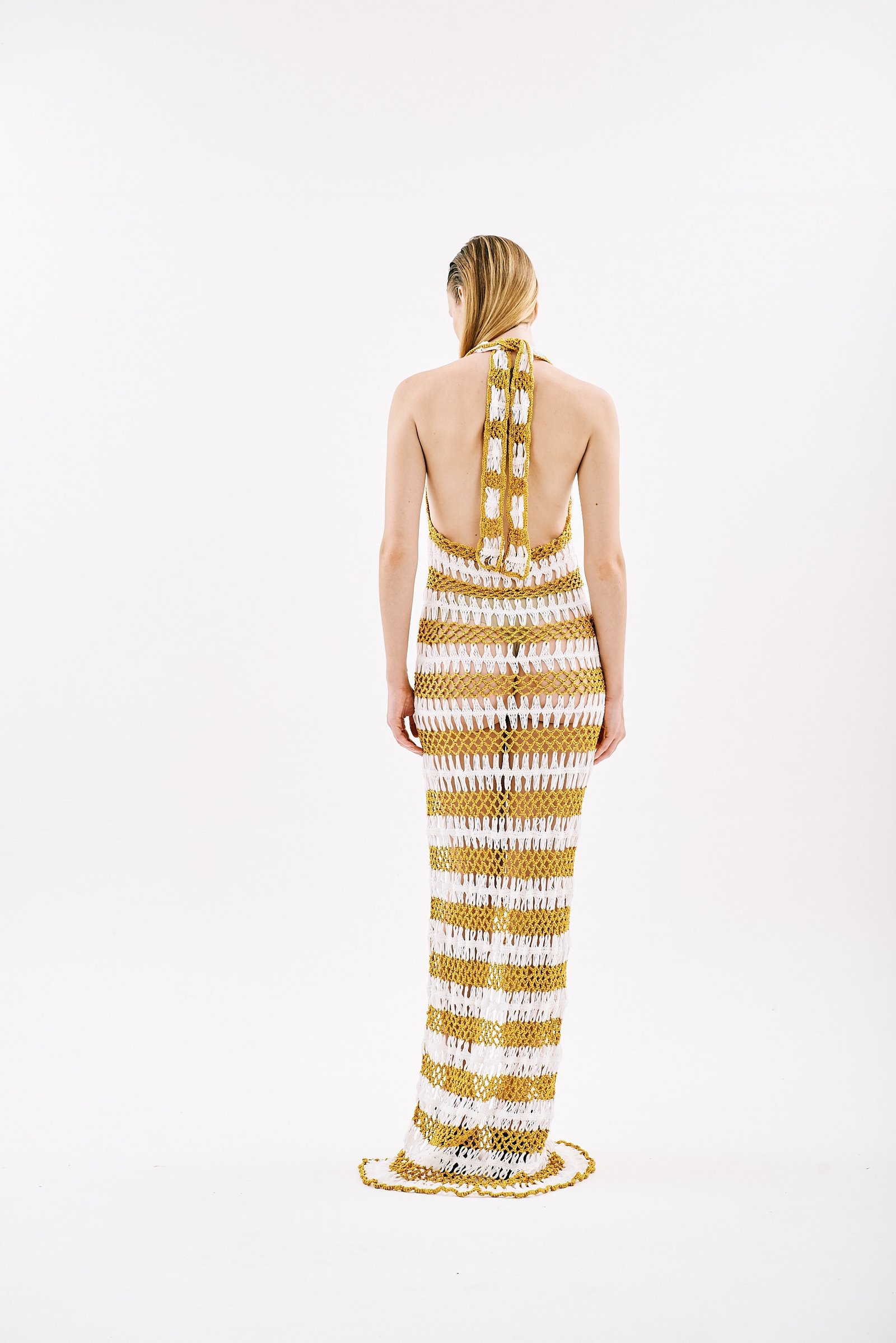 Vestido Oro blanco - Imagen 4