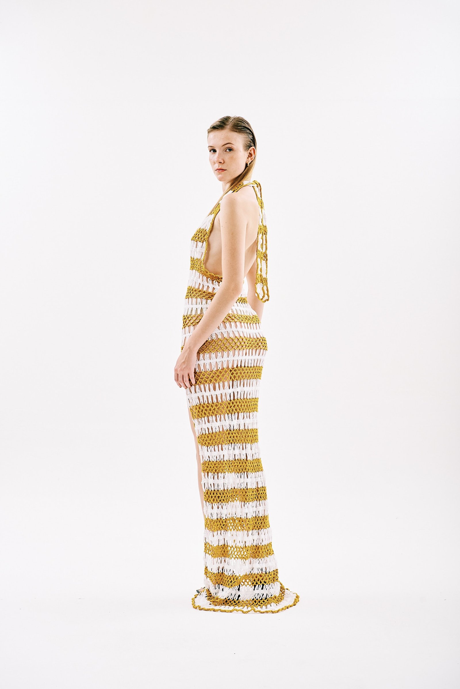 Vestido Oro blanco - Imagen 2